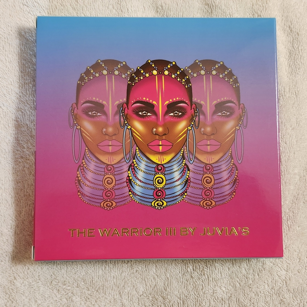 NIB "The Warrior III by Juvia's" 9 Pan Pressed Pigment Eyeshadow Palette